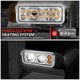 LED Halo Ring DRL Projector Headlights <br> 18-23 Volvo VNL 300 400 740 760 860 VNR 400