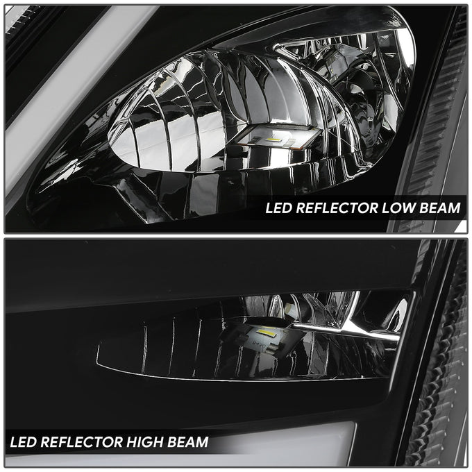 3D LED DRL Sequential Turn Signal Headlights <BR>18-24Volvo VN VNL 300 400 430 630 740 760 860