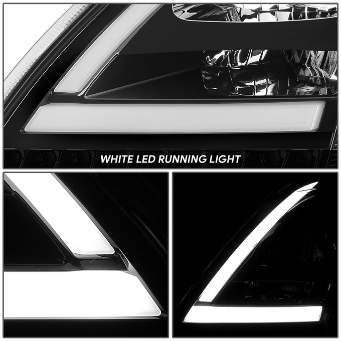 3D LED DRL Sequential Turn Signal Headlights <BR>18-24Volvo VN VNL 300 400 430 630 740 760 860