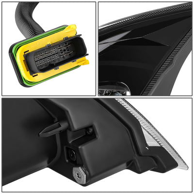 3D LED DRL Sequential Turn Signal Headlights <BR>18-24Volvo VN VNL 300 400 430 630 740 760 860