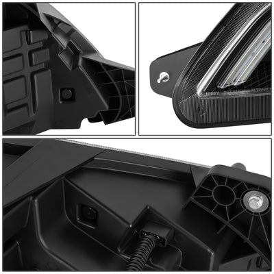 Full LED DRL Switchback Projector Headlights <BR>22-24 Kenworth T680