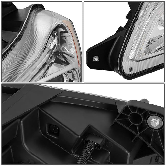 Full LED DRL Switchback Projector Headlights <BR>22-24 Kenworth T680