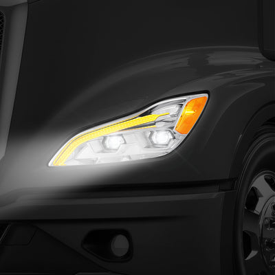 Full LED DRL Switchback Projector Headlights <BR>22-24 Kenworth T680