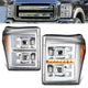 F-LED DRL Sequential Projector Headlights <br>11-16 Ford F-250 F-350 F-450 F-550 Super Duty