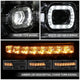 F-LED DRL Sequential Projector Headlights <br>11-16 Ford F-250 F-350 F-450 F-550 Super Duty