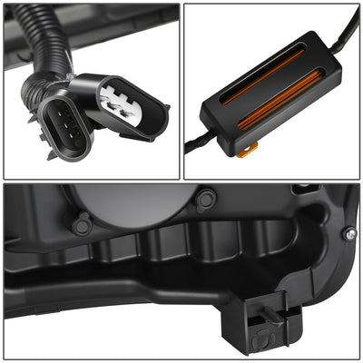 F-LED DRL Sequential Projector Headlights <br>11-16 Ford F-250 F-350 F-450 F-550 Super Duty