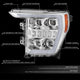 3D LED DRL Sequential Projector Headlights <br> 21-23 Ford F-150