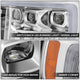 3D LED DRL Sequential Projector Headlights <br> 21-23 Ford F-150