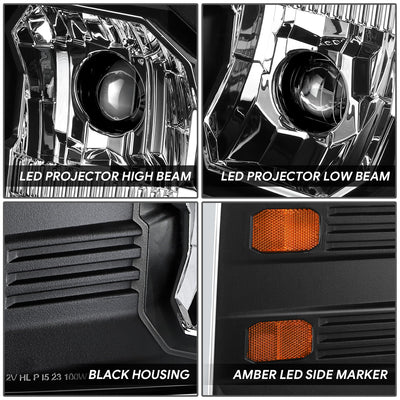 LED Projector Headlights <br> 18-25 Mack Anthem