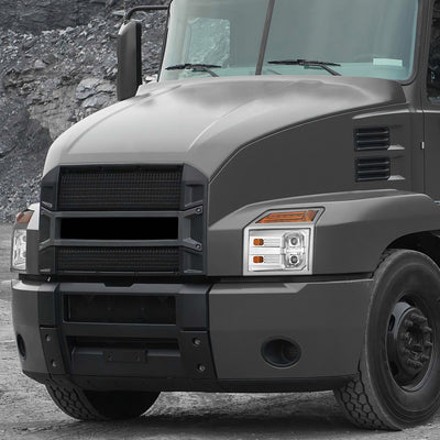 Full LED DRL Projector Headlights <br>18-25 Mack Anthem