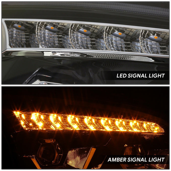 Full LED Sequential Chasing Projector Headlights <br>08-17 Kenworth T660