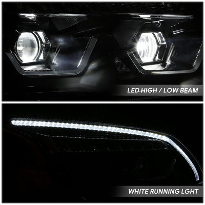 Full LED Sequential Chasing Projector Headlights <br>08-17 Kenworth T660