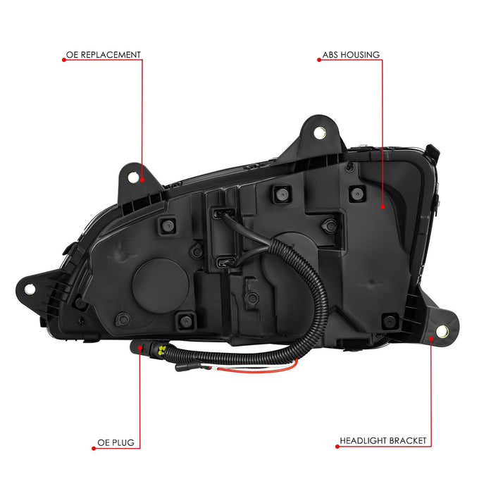 Full LED Sequential Chasing Projector Headlights <br>08-17 Kenworth T660