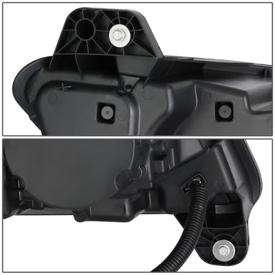 LED DRL Sequential Signal Black Projector Headlight <br>22-25 Peterbilt 579