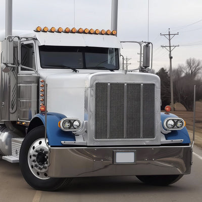 Full LED Sequential Chasing Projector Headlights <br>81-88 Peterbilt 359, 87-07 379, 08-21 389