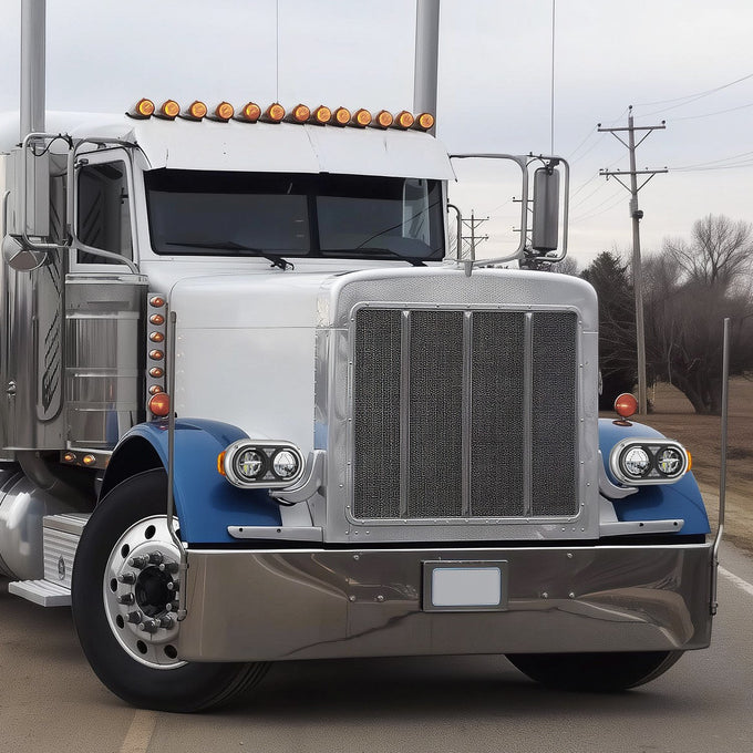 Full LED Sequential Chasing Projector Headlights <br>81-88 Peterbilt 359, 87-07 379, 08-21 389