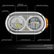 Full LED Sequential Chasing Projector Headlights <br>81-88 Peterbilt 359, 87-07 379, 08-21 389