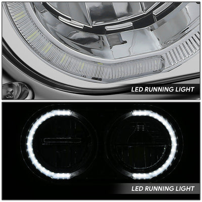 Full LED Sequential Chasing Projector Headlights <br>81-88 Peterbilt 359, 87-07 379, 08-21 389