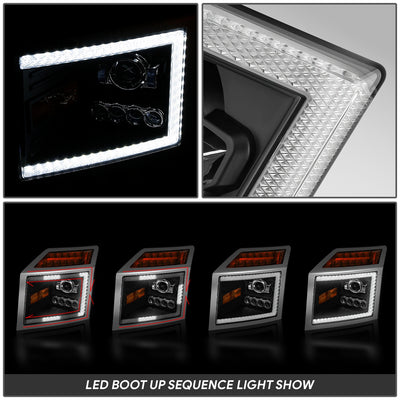 LED DRL Sequential Projector Headlights <br> 18-25 Mack Anthem
