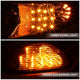 Full LED Chrome Amber Headlights <br>02-15 International 4100, 4200, 4300