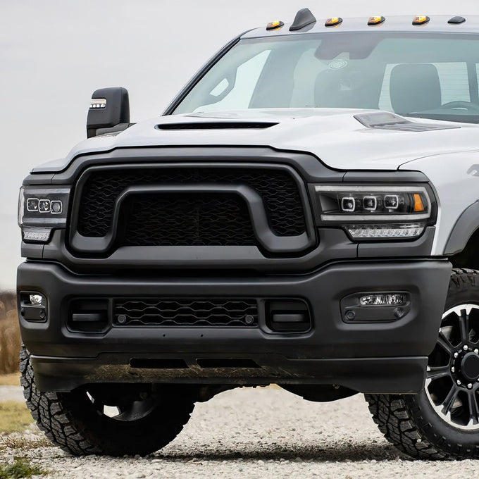 Full LED DRL Sequential Headlights <br>19-24 Ram 2500 3500 4500 5500