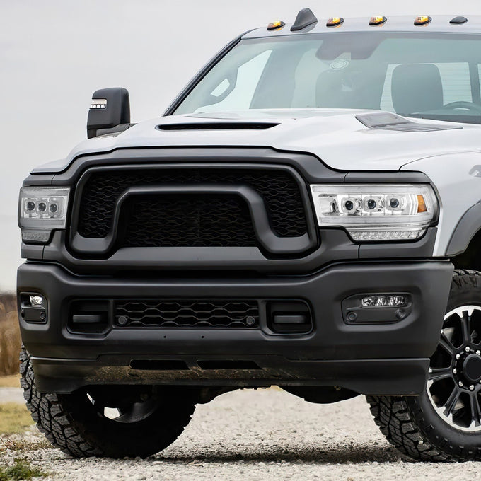 Full LED DRL Sequential Headlights <br>19-24 Ram 2500 3500 4500 5500