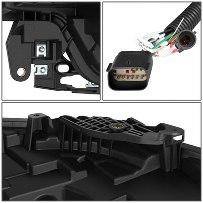 Full LED DRL Sequential Projector Headlights <br>19-24 Ram 2500 3500 4500 5500