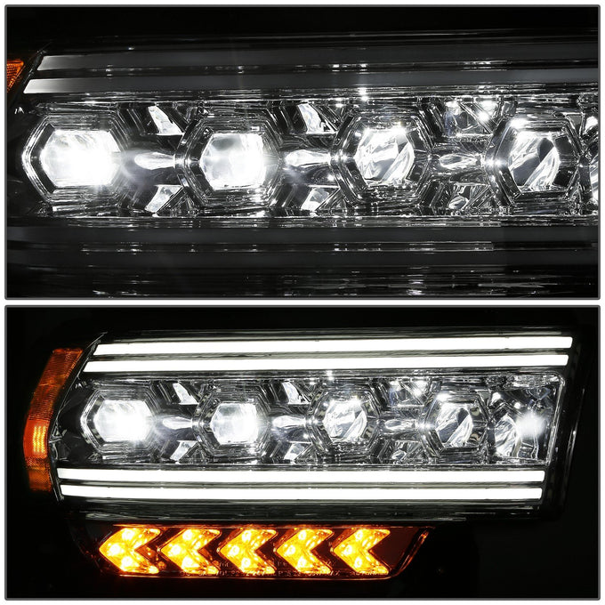 Full LED DRL Sequential Projector Headlights <br>19-24 Ram 2500 3500 4500 5500