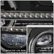 Black Housing Amber/White LED Switch Back Headlights<br>21-26 Ford Bronco