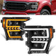Sequential Chasing LED Projector Headlights <br>21-23 Ford F-150