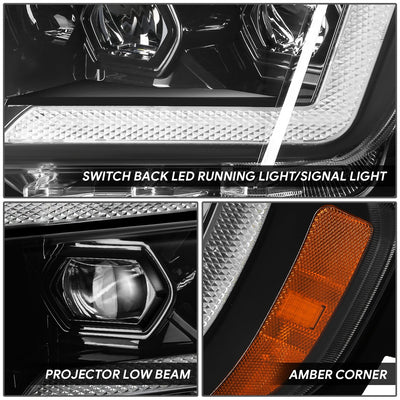 Sequential Chasing LED Projector Headlights <br>21-23 Ford F-150