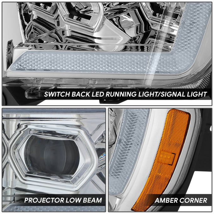 Sequential Chasing LED Projector Headlights <br>21-23 Ford F-150