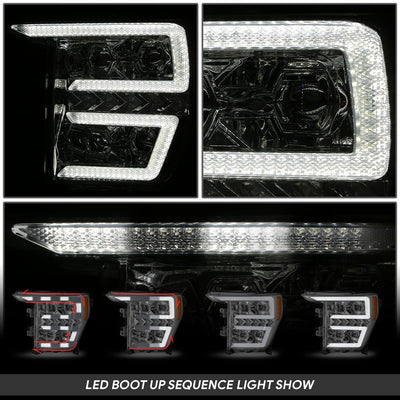 Sequential Chasing LED Projector Headlights <br>21-23 Ford F-150
