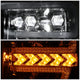 Sequential Chasing LED Projector Headlights <br>21-23 Ford F-150