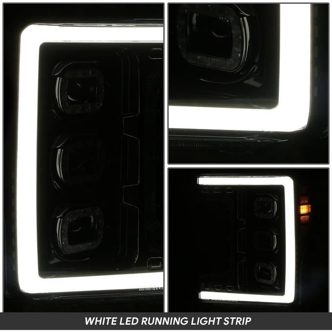 Full LED Sequential Chasing Projector Headlights <br>17-19 Ford F-250, F-350 Super Duty