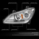 Chrome Pair L+R LED DRL Turn Signal Headligths <br>22-25 Kenworth T680 Next Gen