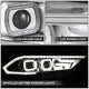 Full White LED Projector Halo Rings Headlights <br>18-23 Ford Mustang