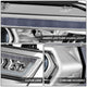 Chrome Housing Full White LED Headlights w/Side Marker<br>19-24 Ram 1500