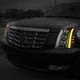 LED Switchback Headlights <br>07-14 Cadillac Escalade ESV, EXT