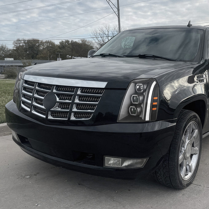 LED Switchback Headlights <br>07-14 Cadillac Escalade ESV, EXT