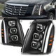 LED Switchback Headlights <br>07-14 Cadillac Escalade ESV, EXT