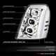 LED Switchback Headlights <br>07-14 Cadillac Escalade ESV, EXT