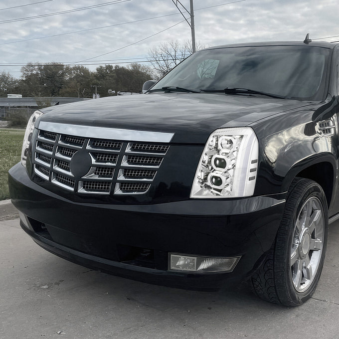 LED Switchback Headlights <br>07-14 Cadillac Escalade ESV, EXT