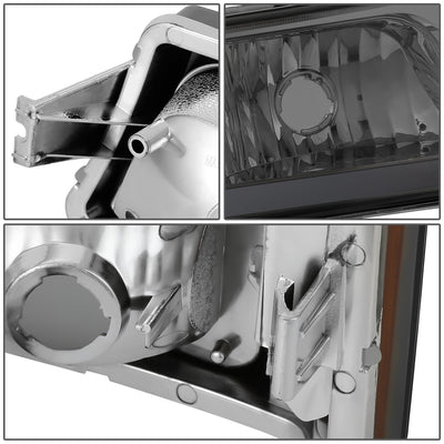 LED DRL Headlights<br>03-06 Chevy Avalanche Silverado 1500-3500 / HD