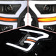 LED DRL Sequential Projector Headlights <br> 18-20 Ford F-150