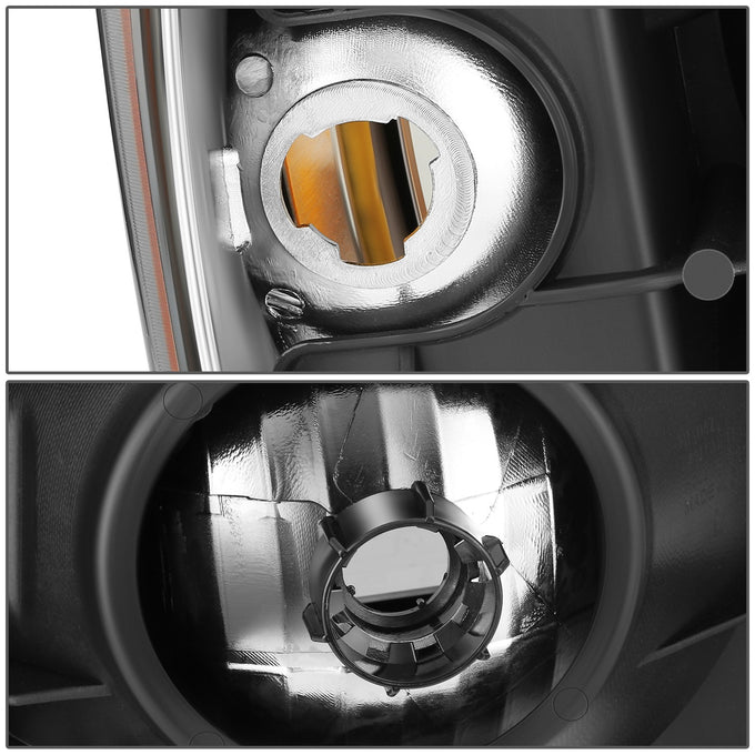 LED DRL Headlights (Left & Right) <BR>87-91 Ford Bronco, F-150, F-250, F-350