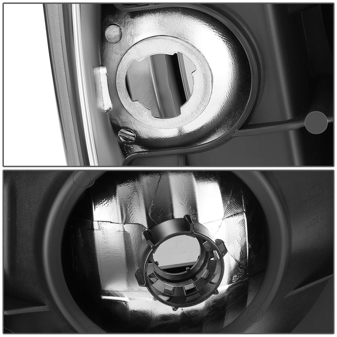 LED DRL Headlights (Left & Right) <BR>87-91 Ford Bronco, F-150, F-250, F-350
