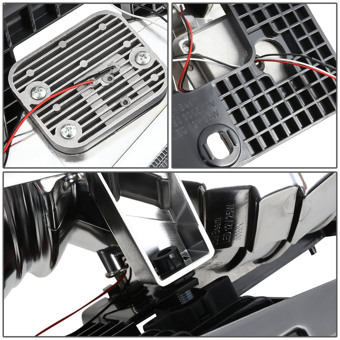 C-LED DRL Headlights+Turn Signal Lights <br>94-02 Chevy C/K 1500-3500 Suburban, Tahoe