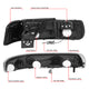 4Pcs U-Style LED DRL Switchback Headlights <br> 99-06 Chevy Silverado Suburban 1500 2500 3500