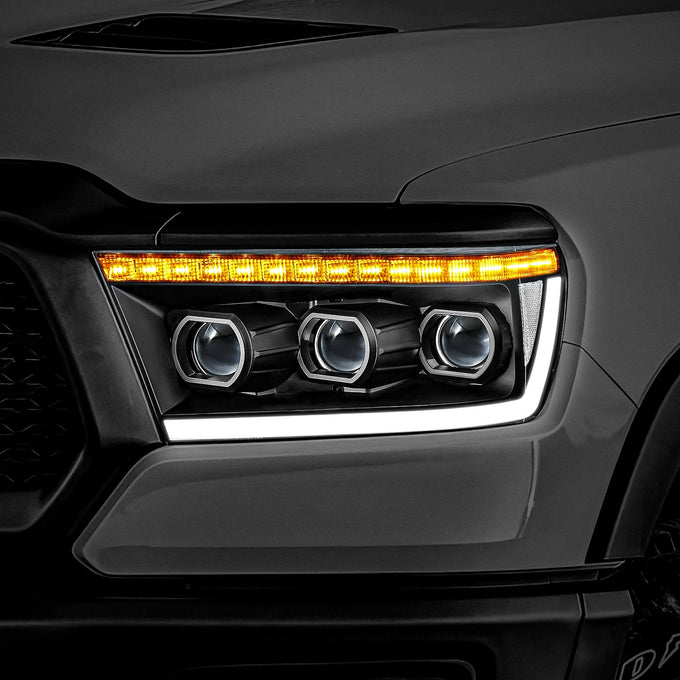 Start-Up DRL/ Sequential LED Projector Headlights <br> 19-24 Ram 1500